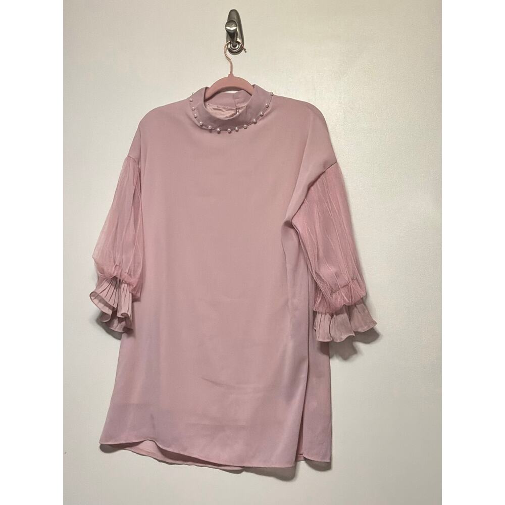 UNBRANDED SIZE MEDIUM BLUSH PINK DRESS